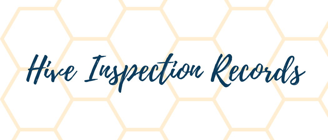 Multiple Hive Inspection Record for Beekeepers | Digital Download